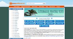 Desktop Screenshot of cazarepelitoral.ro